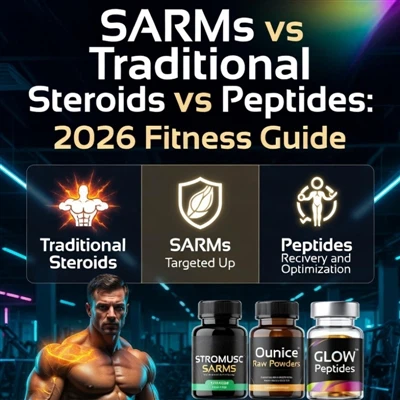 SARMs vs tradičné steroidy vs peptidy: Ako by si mali nadšenci fitness vybrať v roku 2026?